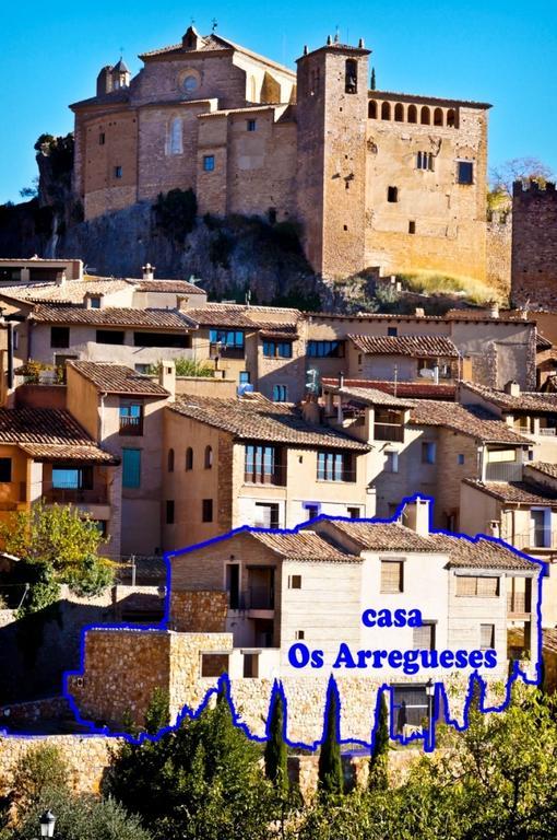 Casa Rural Os Arregueses Alquézar Buitenkant foto